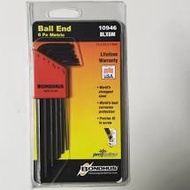 BONDHUS 6Pcs Metric Ball End Point Allen Key 10946-BLX6M, P/N: 10946 [100% ORIGINAL] [READY STOCK]