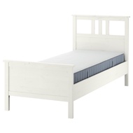 HEMNES Bed frame with mattress 90x200 cm