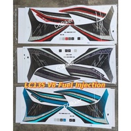 Yamaha LC135 V8 Fi (21) Motor Body Sticker [2022] Stripe