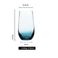 European Style Crystal Wine Glasses Ice Crack Red Wine Cup High Foot Champagne Glass Wine Glasses Co