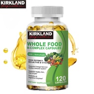 KIRKLAND Vitamin B Kapsul Kompleks VB1 B6 B12 Mendukung Suasana Hati yang Lebih Baik Kesehatan Siste