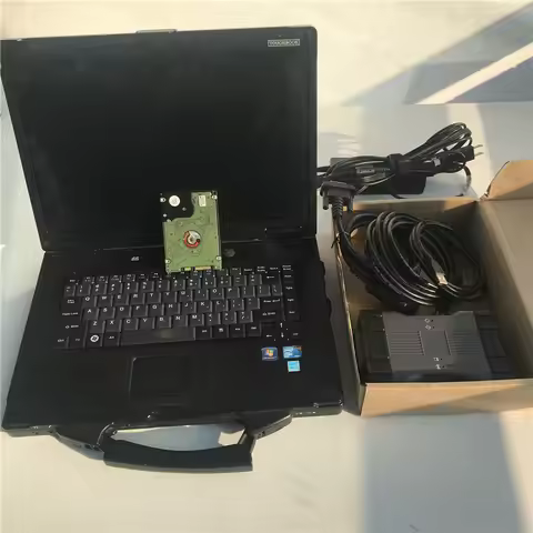90%New Laptop CF52 Toughbook i5 4gb + MB Star C6 SD Compact 6 VCI Diagnosis Tool DOiP V03.2025 OBD2 