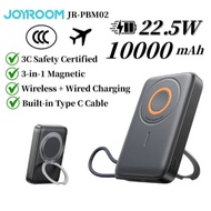 3C Joyroom JR-PBM02 22.5W 3in1 magnetic mobile power bank 10000mAh black 3C Mark