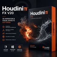 🔥 SideFX Houdini FX v20.0.547 2024 Lifetime For Windows 64-Bit | VFX Software
