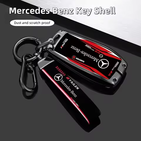 Car Key Case Cover Bag For Mercedes Benz A B C E S V R-Class C43 CLA GLA GLB GLC GLK SLK SL Vito W21
