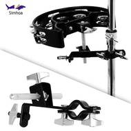 Simhoa Cowbell Holder Music Instrument Supplies Stability Convenient Easy Installation Adjustable Co
