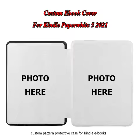 Custom Photo Case Funda for 6.8'' Kindle 11 th Generation 2021 Paperwhite 5 Personalise Customise Co