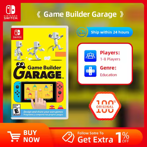 Nintendo Game Switch - Game Builder Garage - for Nintendo Switch OLED Switch Lite Switch Game Card P