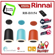 Rinnai RH-D3154 Iconic Design Pendant Island Hood Plasma Filter Technology| Local Warranty | Express Free Delivery