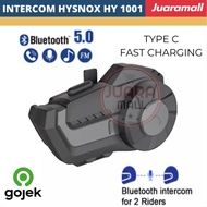 Best Seller - Intercom Hysnox Hy 1001 Bluetooth Helmet Type C Hysnox Hy-1001 Original