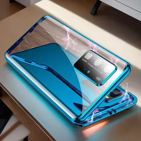 360 Protection Case For OPPO A40M K12X A60 A78 A79 A80 A98 A40 A3X A3 Pro 5G 4G Double-sided Magneti