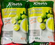 (MẪU MỚI) Bột chanh Lime Powder Knorr gói (400g)