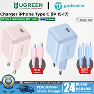 UGREEN GaN 45W 30W Charger Head Adapter iphone 15 16 17 Samsung Type C PD AVS Ice-Cooled Fast Chargi