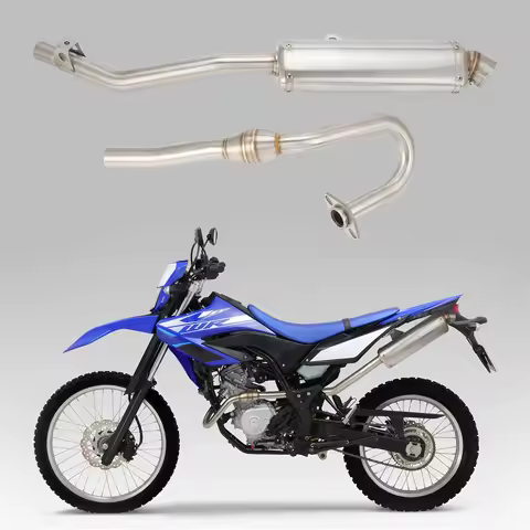 Motorcycle Stainless Steel Exhaust Pipes Muffler Full System Racing for Yamaha WR 155/WR155R 2021-20