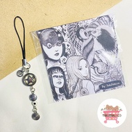 GANTUNGAN HP [TYPE B] Junji Ito Charm Phone / Anime Uzumaki Junji Ito Phone Hanger / Junji Ito Uzuma