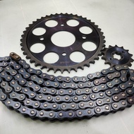 Gear Gir set paket satria Fu fi Satria Fu 150 new Fu new Gearset Girset rantai roda model sss