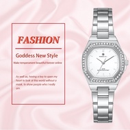 PierreJill Ladies Watch 3ATM Waterproof Watch Fashion Diamond All-Match Original Quartz Watch Stainl