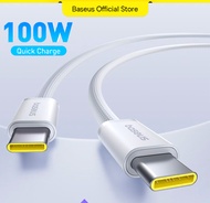 Baseus 100W USB C Cable USB C To USB Type C Cable For Macbook Pro iPad PD Fast Charger Cord Type-C C