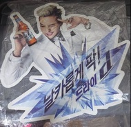 Bigbang GD G-Dragon 2014 Hite Jinro 
啤酒廣告 貼牆 裝飾 權志龍 Gdragon