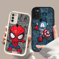 HK-26 Marvel Luxury shockproof Casing for Infinix Note 50S 50X GT 30 Tecno Camon 12 Spark 4 GO 1 Pov