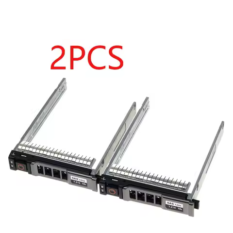 2pcs 2.5" SFF SAS SATA HDD Tray Caddy 0NRX7Y FOR DELL POWEREDGE M420 M520 M620 M630 M820 FC630 VRTX 