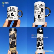 Ins Starbucks Cup Free Shipping Starbucks 18th Anniversary 18th Anniversary with Starbucks Card Coffee Accompanying Cup Mug Thermos Cup
