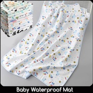 Baby Waterproof Mat / Diaper Changing Infant Crib Cot Bedsheet Protector/ Diaper Changing Anti Urine