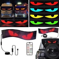 truck eyes LED Matrix แผงพิกเซล, USB 5V แอดเดรส RGB รูปแบบ Graffiti เลื่อนข้อความภาพเคลื่อนไหวจอแสดง
