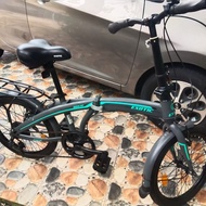(terjual🙏) sepeda lipat exotic by PACIFIC 2026 mt 20 inchi 7 speed