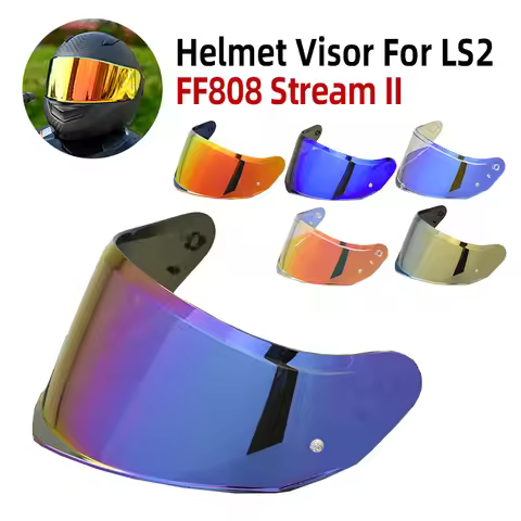 FF808 Stream II Full Face Helmet Visor For LS2 ff808 Motorcycle Helmet shield goggles Anti-UV Sunscr