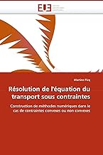 R solution de l'' quation Du Transport Sous Contraintes