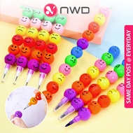 《 EYE CATCHING 》Stackable Pencil Crayon Pencils Stationery Doorgift Kids Student Alat Tulis 铅笔