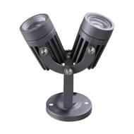 Krisbow Double Garden Lamp 6w 6500k Cool Daylight