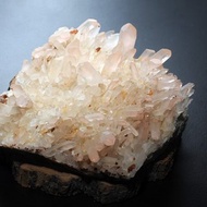 粉紅白水晶簇 靈修 招財 破煞 防小人