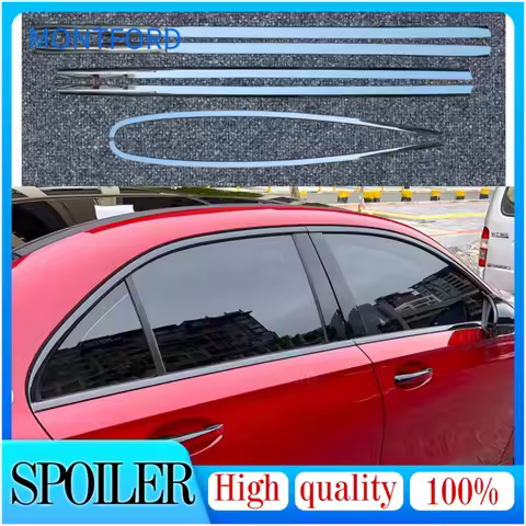 Only For Sedan for Mercedes Benz A-Class W177 A200L A180L A220L A35L window bright strip decorative 