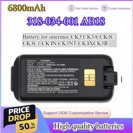 6800mAh Battery 318-033-001 AB17 AB18 318-034-001 for Intermec CK3 CK3A  CK3C CK3C1 CK3N  CK3N1 CK3X