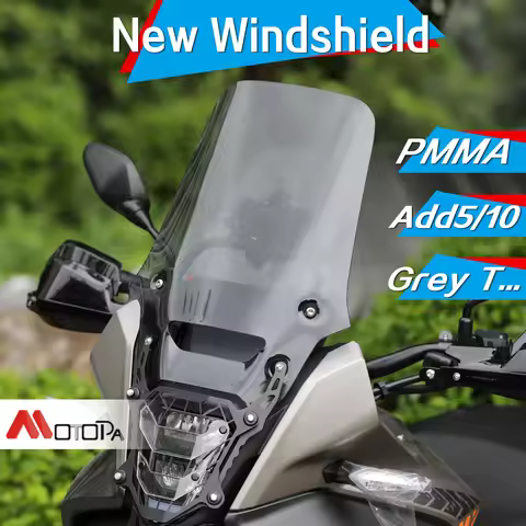 For Honda NX500 NX400 nx 500 2023 2024 nx 500 Motorcycle NX500 Heighten Widen Windscreen Windshield 