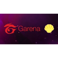 Garena Shell PIN | Malaysia Garena Shells | FREE FIRE/ CALL OF DUTY MOBILE/ LEAGUE OF LEGENDS/ AOV/ HON/ FAIRY TAIL