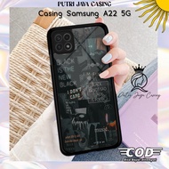 HP Samsung A22 5G Phone Case Samsung A22 5G Case AESTHEBLCK Motif Latest Case Cute Character Case Cu