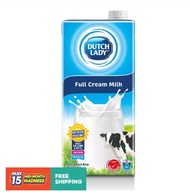 DUTCH LADY Full Cream Milk // Susu Lemak Penuh Krim 1L