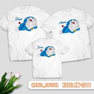 FAMILY Couple T-SHIRTS | Couple T-shirts Family | Doraemon T-shirt NW 2011 | Free Name Change