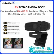 Shinkle  1080P HD USB Webcam for PC Laptop with Microphone for Online Classes Kamera Web USB HD 1080