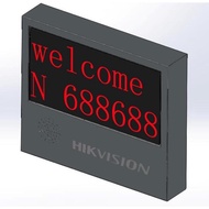 # HIKVISION 2-Lines 4-Characters Dark-Grey Outdoor Entrance & Exit LED Screen # [ DS-TVL224-4-5Y(2 R