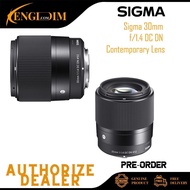 Sigma 30mm f/1.4 DC DN Contemporary Lens (SIGMA MALAYSIA 2 YEARS WARRANTY)