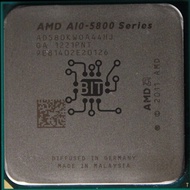 ZZOOI AMD A10-Series A10 5800K A10 5800 Quad-Core CPU Processor AD580KWOA44HJ/AD580BWOA44HJ 0Socket FM2