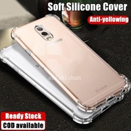 For Samsung Galaxy J7 Plus J7+ 5.5 inch SM-C710F C7100 C7108 case Transparent Soft Silicone Clear Rubber Gel Jelly Shockproof Case Four corner anti fall Cover