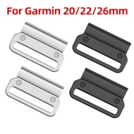 20/22/26mm Quick Fit 304 Stainless Steel Quick Release Connector for Garmin Fenix5 Plus 6X Pro 7x Ea