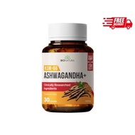ASHWAGANDHA KSM 66 BIONATURA SOFT GEL MERAWAT PENYAKIT 3 SERANGKAI
