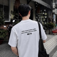 [SEND JANUARY 10, YOU 8 POINTS] COTTON T-SHIRT WITH FUN LETTER PATTERNS, COOL 250GSM COTTON