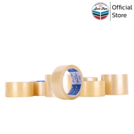 LOUIS TAPE เทปโอพีพี เทปปิดกล่อง OPP Tape 2 นิ้ว x 100 หลา ใส กาวยางธรรมชาติ (72 ม้วน/ลัง) ออกใบกำกั